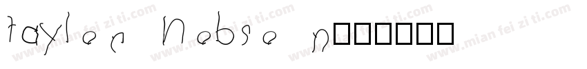 taylor hobson字体转换